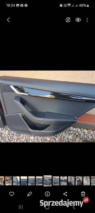 Boczki ambientie skoda octavia 3 sedan Wrocław