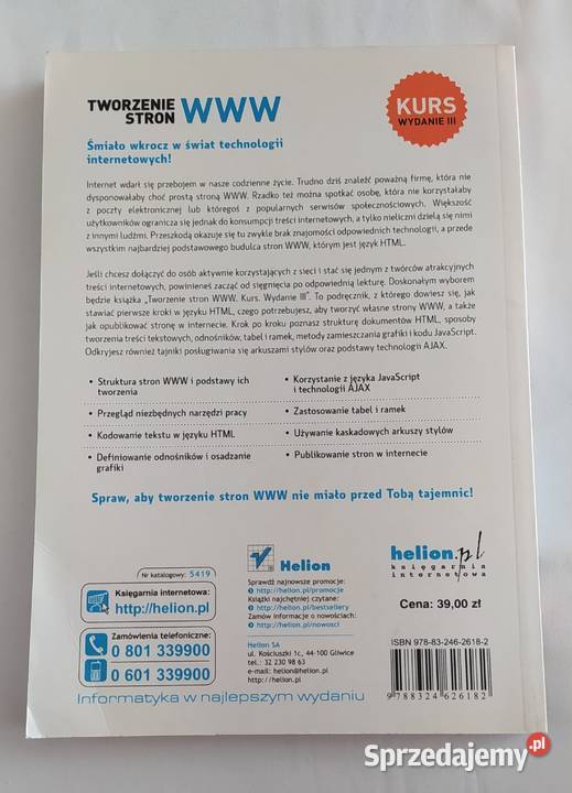 TWORZENIE STRON WWW Radosław Sokół Hajnówka