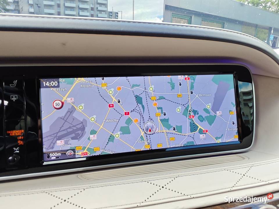 S 63 AMG 4 MATIC Bogata wersja wyposażenia Klasa S Warszawa