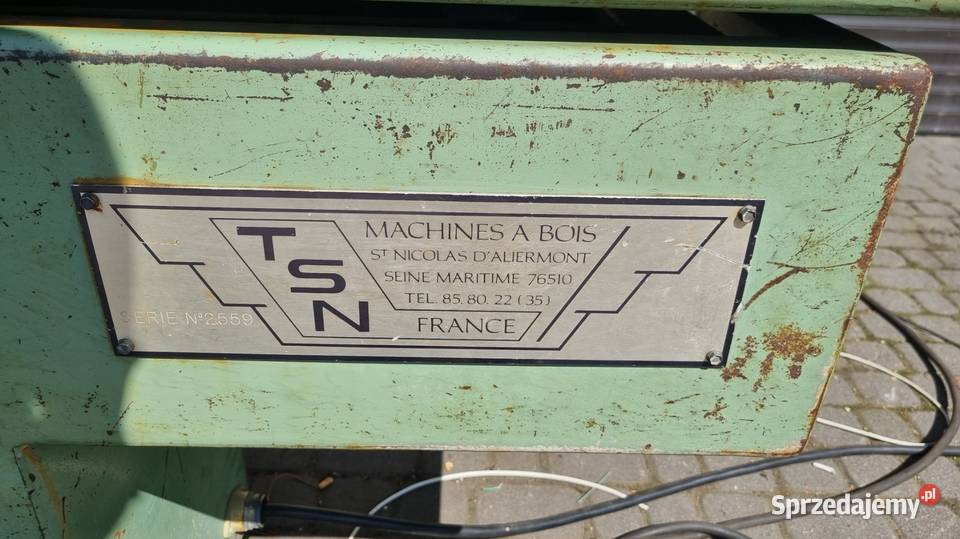 Strugarka czterostronna TSN 300 x 130 mm 6 Biznes i Przemysł