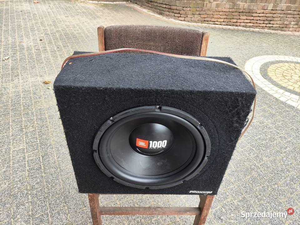 Skrzynia basowa bassowa tuba JBL CS 1204 Wysyłka skrzynie basowe i tuby