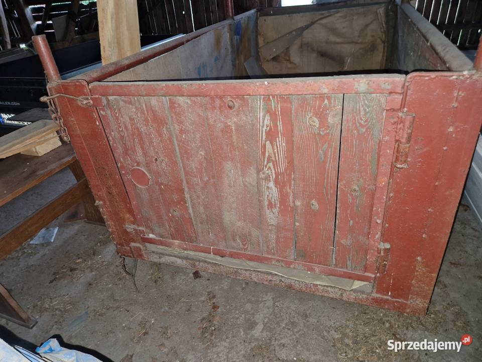 Dwukółka przyczepka rolnicza do przewozu