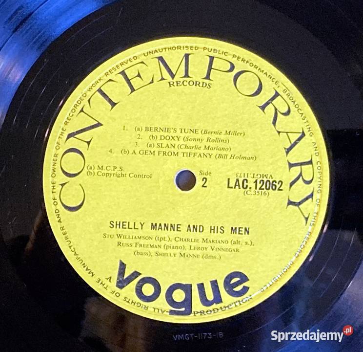 Shelly Manne His Men Contemporary Swinging Szczecin