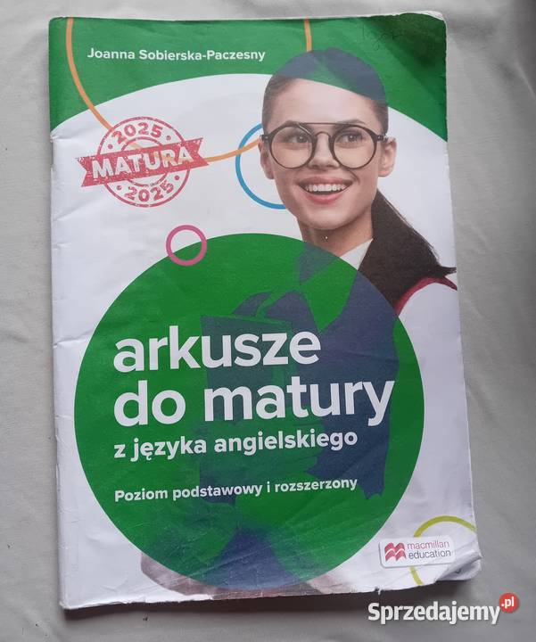 Joanna SobierskaPaczesny Matura 2025 Arkusze do Podręczniki sprzedam