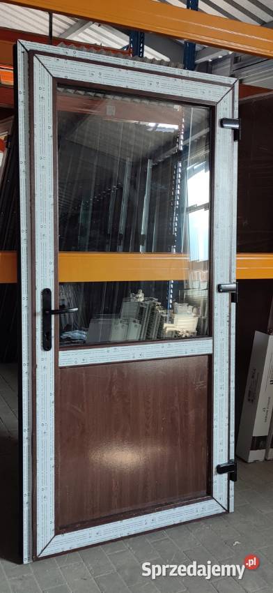 DRZWI Kacprzak 90x210 Drzwi ZEWNĘTRZNE PCV Siedlce