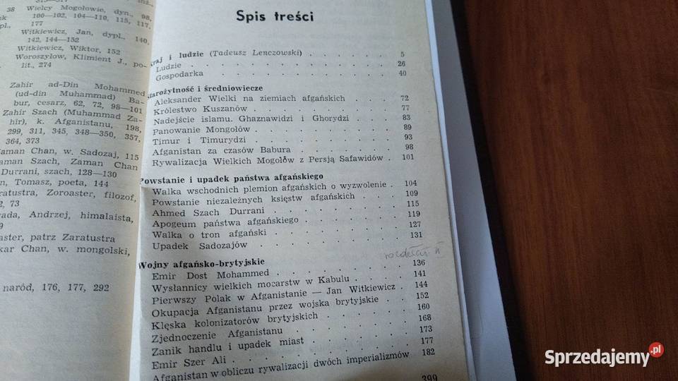Afganistan zarys dziejów  Jan Petrus TWARDA Książki naukowe i popularnonaukowe Gdańsk