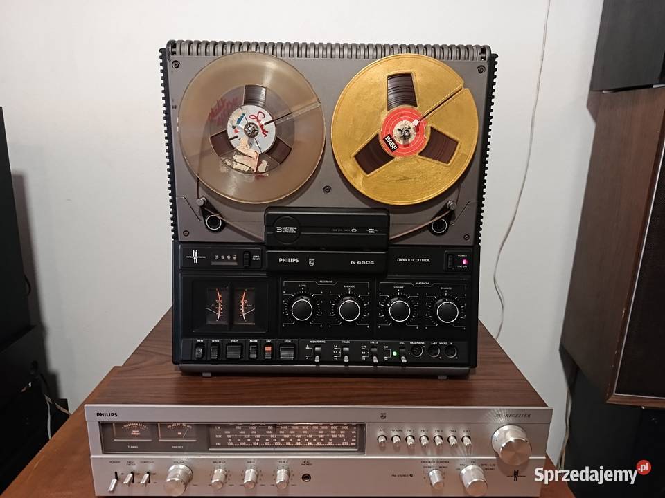 Magnetofon Szpulowy PHILIPS N4504 Gdynia sprzedam