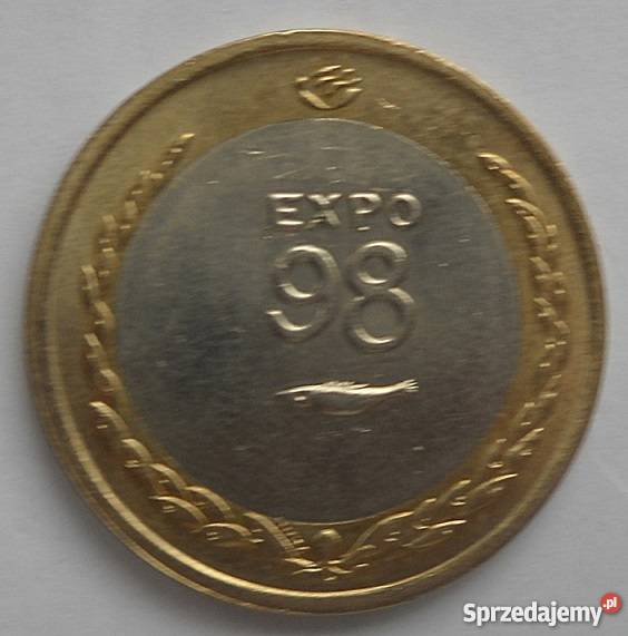PORTUGALIA200 ESCUDOS1998 r EXPO 98 BIMETAL