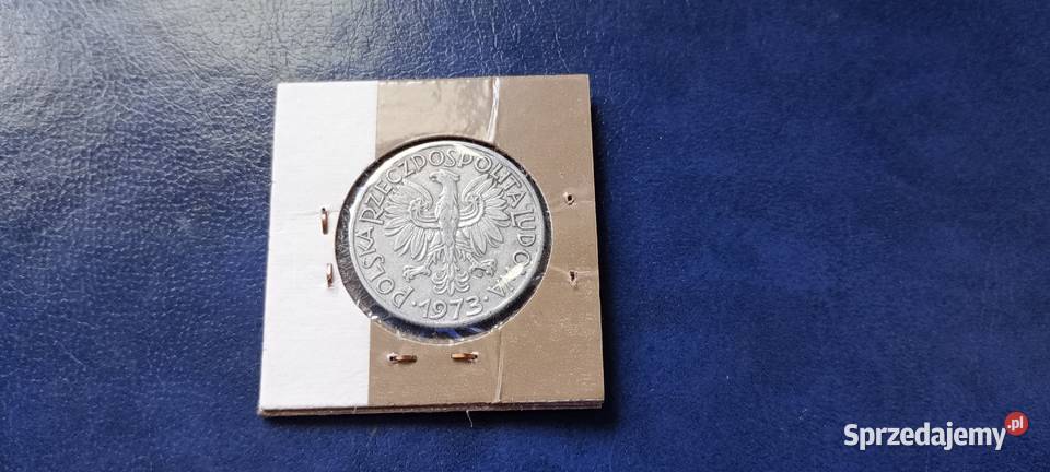Stare monety 5 złotych 1973 normalna PRL Polska Lesko