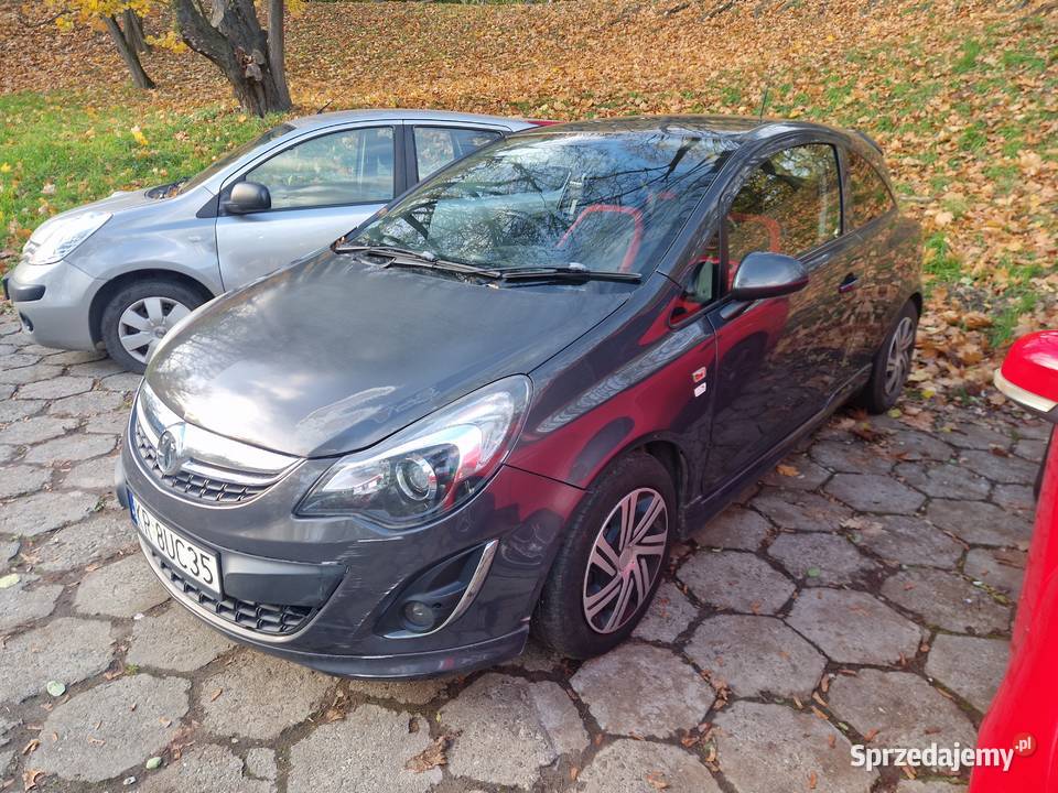 Opel corsa 14turbo 2014 zarejesrrowany anglik małopolskie Kraków sprzedam