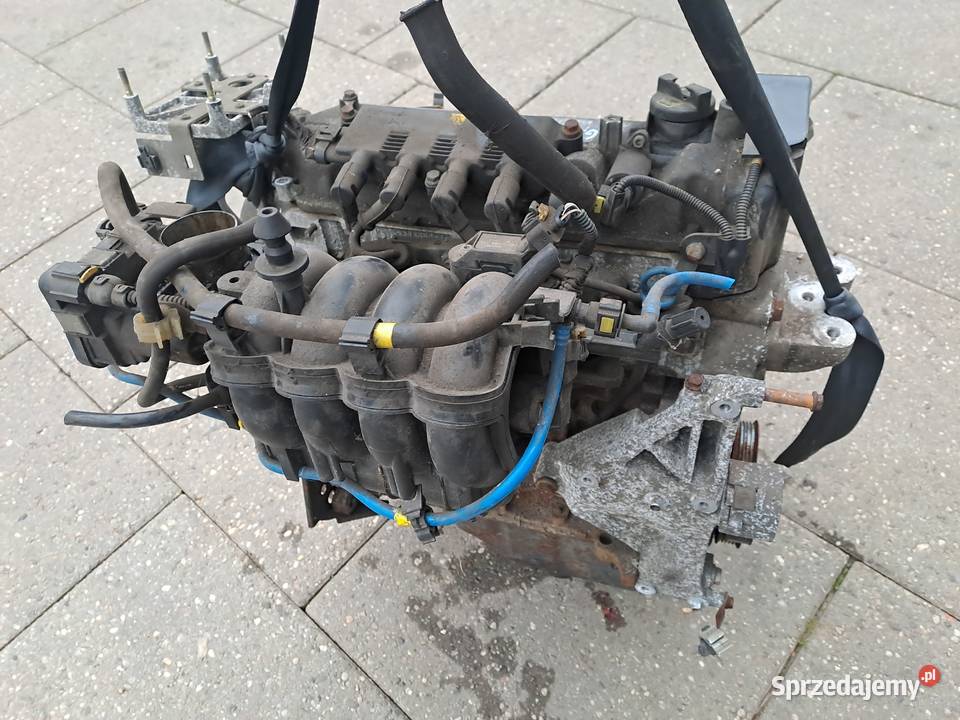 Fiat Grande Punto 14 8V silnik kompletny kod Części samochodowe Jastrzębie-Zdrój