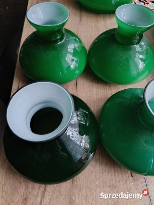 Szmaragdowe klosze do lampy lampy naftowej zachodniopomorskie Choszczno