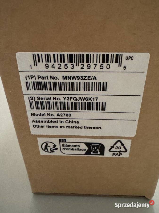 MACBOOK Pro 16 M2 1T dysk Space Gray 16GB