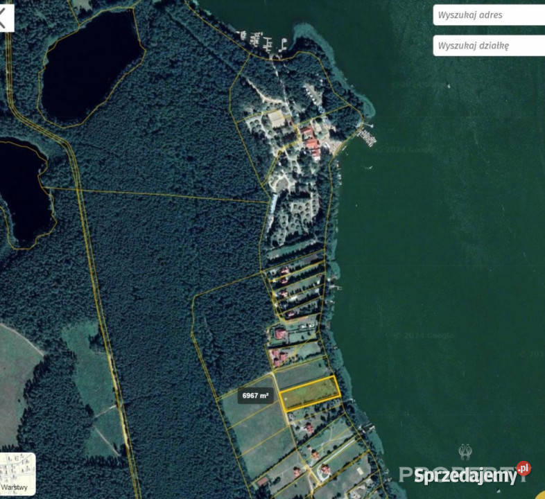 sprzedaży gruntu Iznota 6978m2 6978m2