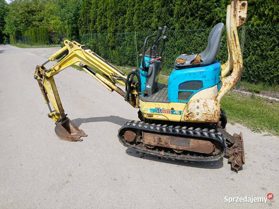 Minikoparka yanmar b08 Leżajsk