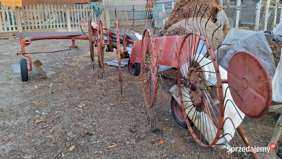 Zgrabiarka przewracarka do siana Maszyny rolnicze Baranów sprzedam