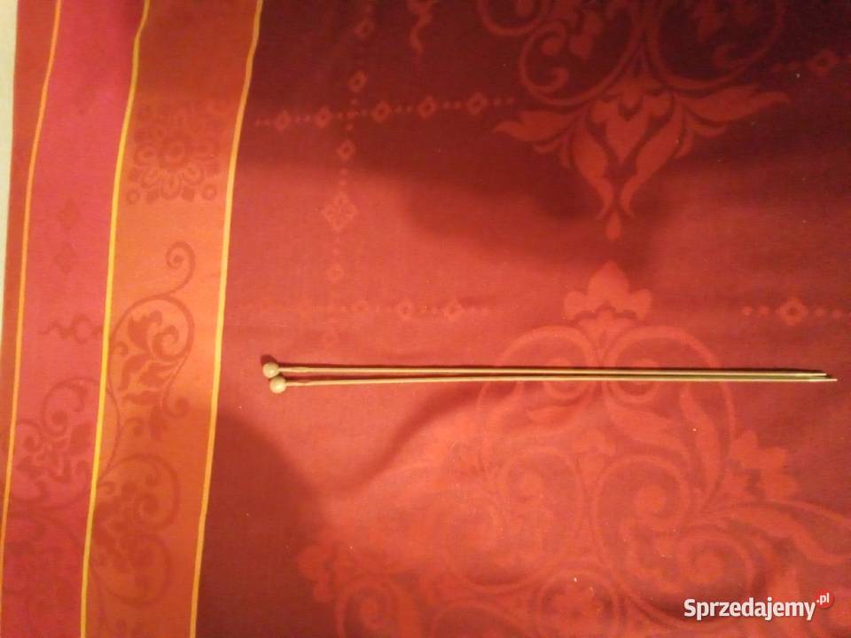 Druty z brązową kulką 33 mazowieckie