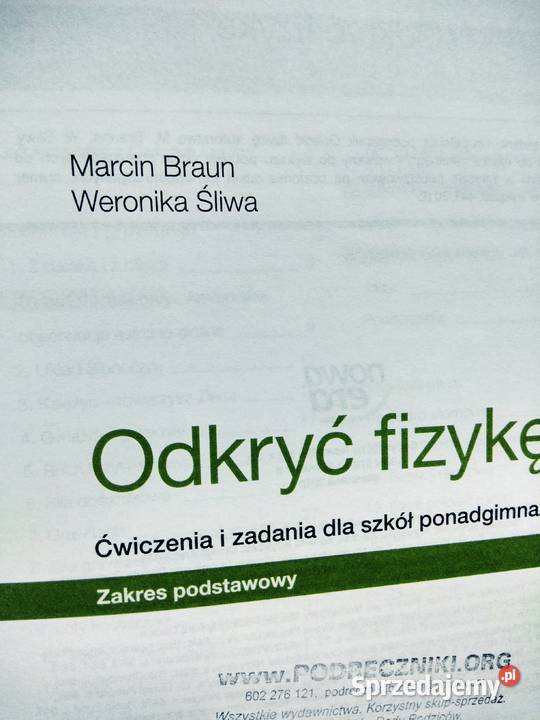 Odkryć fizykę ćwiczenia Nowa Era Antyki, Sztuka, Kolekcje Warszawa