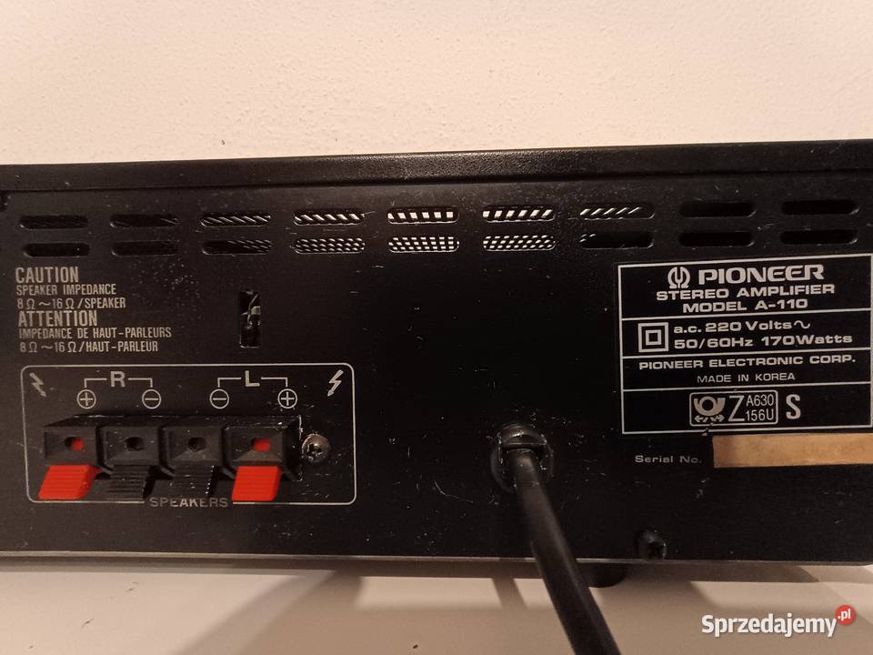 Mega wzmacniacz PIONEER A110 Chełmno