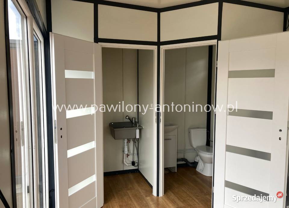 NOWY Pawilon Fryzjerski KONTENER Kosmetyczny 8x3 Warszawa