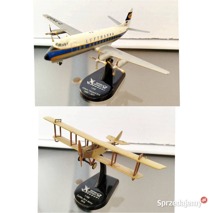 Modele samolotów Luftpost Lufthansa Wrocław