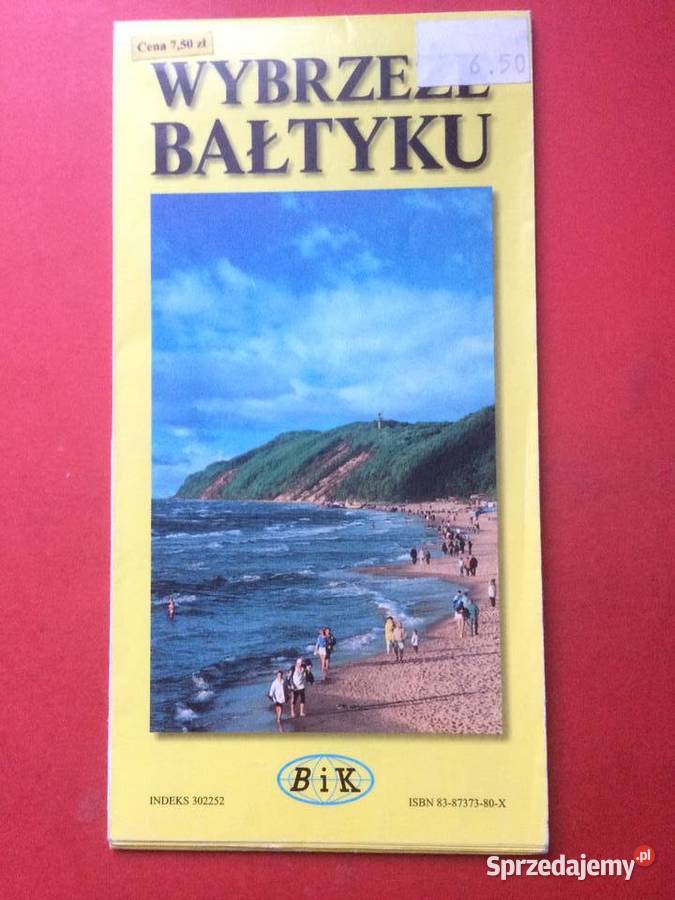 734 Mapa Wybrzeże Bałtyku Szczecina I Okolic Szczecin