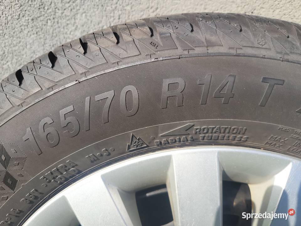 Kola zimowe 5x100 bieznik 7mm 2021r dolnośląskie Nowojowice