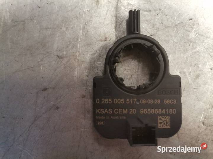CZUJNIK KĄTA SKRĘTU 9658684180 0265005517 Rok produkcji 2010 małopolskie Nowy Sącz