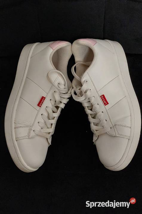 Buty damskie używane Levis Bell Sneakers białe wielkopolskie Września