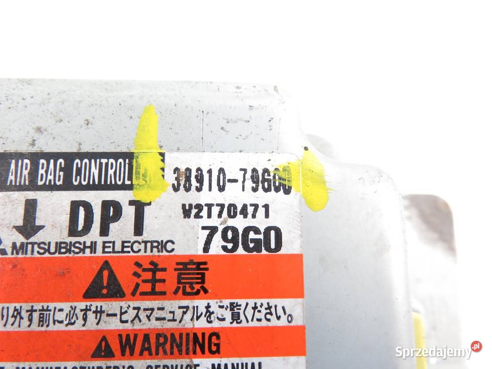 MODUŁ AIRBAG SUZUKI ALTO VI 3891079G00