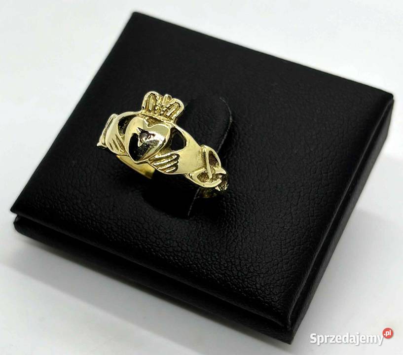 Złoty Pierścionek z Diamentem pr 333 271g Elbląg sprzedam