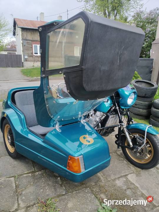 Kawasaki Z1300 z wózkiem 1980 r ZNALEZISKO łódzkie Łódź