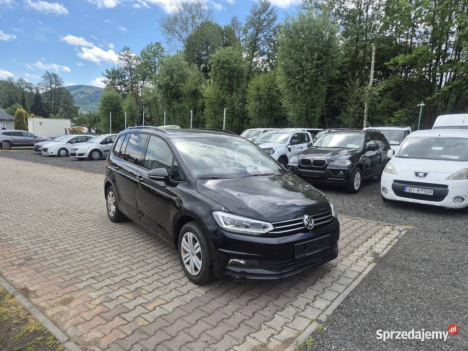 2019 Volkswagen Touran 7 osób FULL LEDy 16 TDI sprowadzony śląskie Bujaków