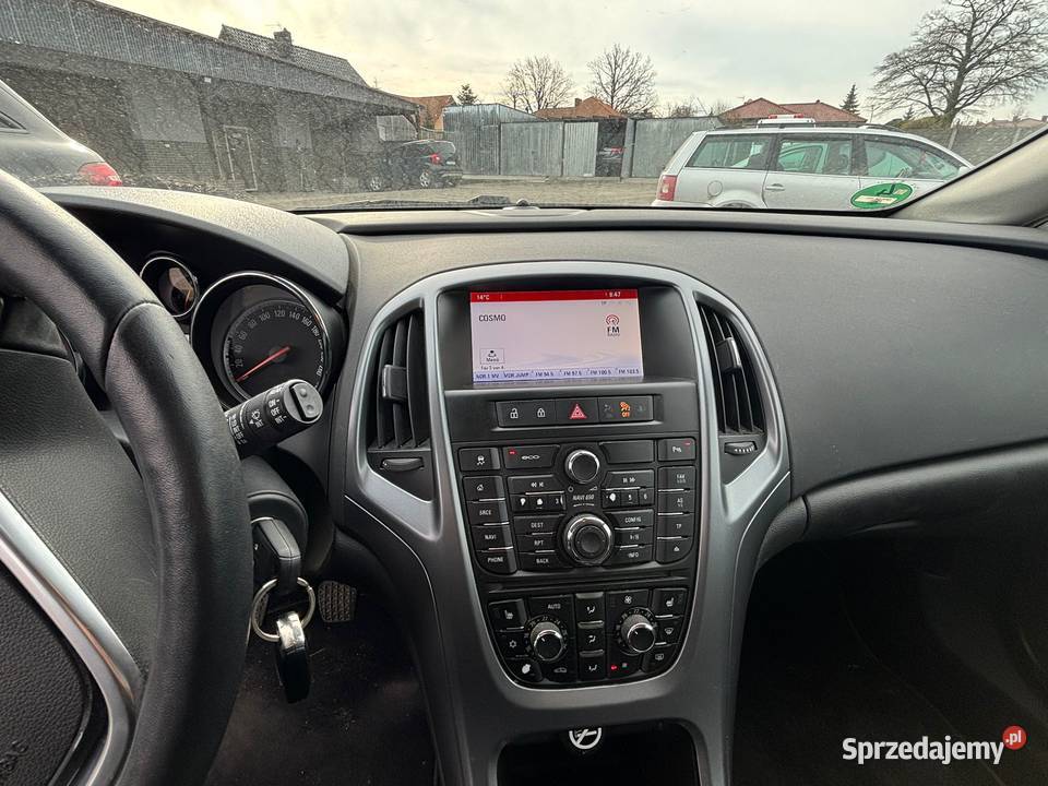 Opel Astra J 2015 lubuskie