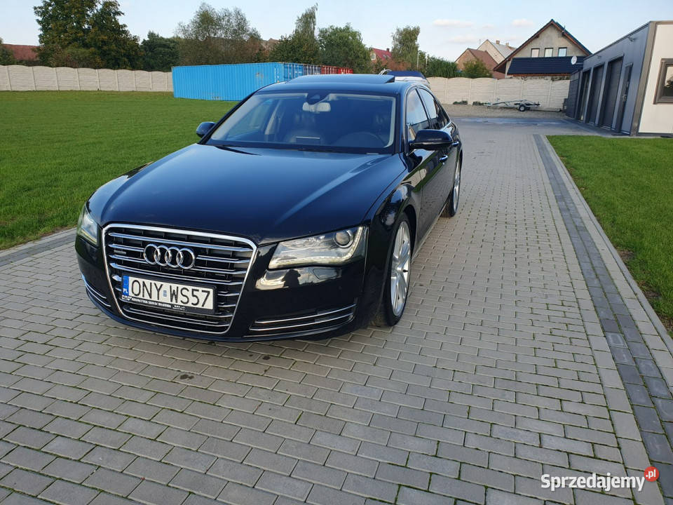 Audi A8 30tdi 250 ALU21 Full Raty Zamiana D4 klimatyzacja Strobice