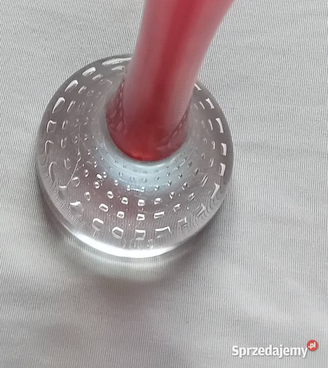 Wazon Vintage na 1 kwiat Aseda Glasbruk Szwecja