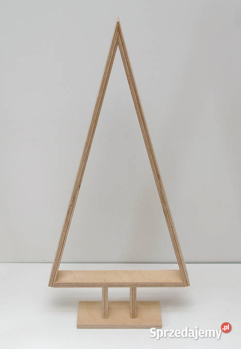 Choinka drewniana baza do ozdabiania wysokość 51