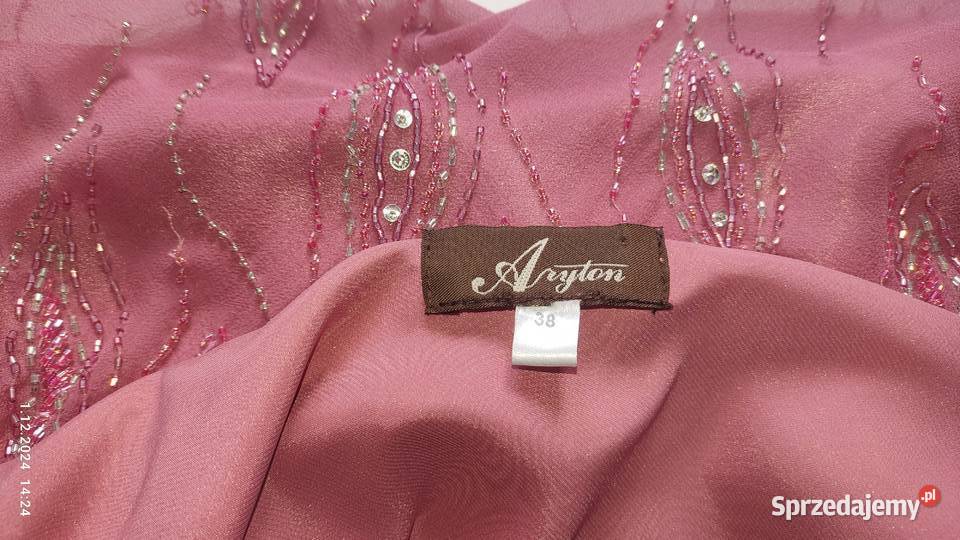 Sukienka Bankietowa Aryton r38M 85 ceny Rozmiar 38(M) sprzedam
