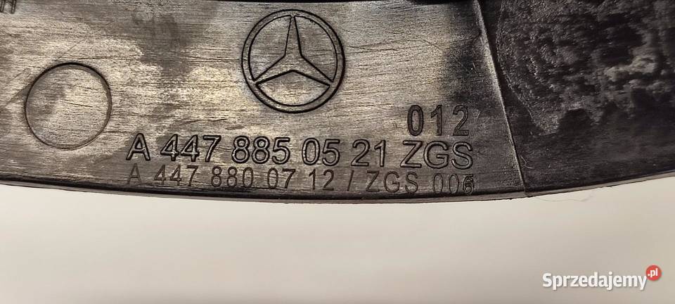 MERCEDES VITO W447 ŚLIZG ZDERZAKA LEWY PRZÓD