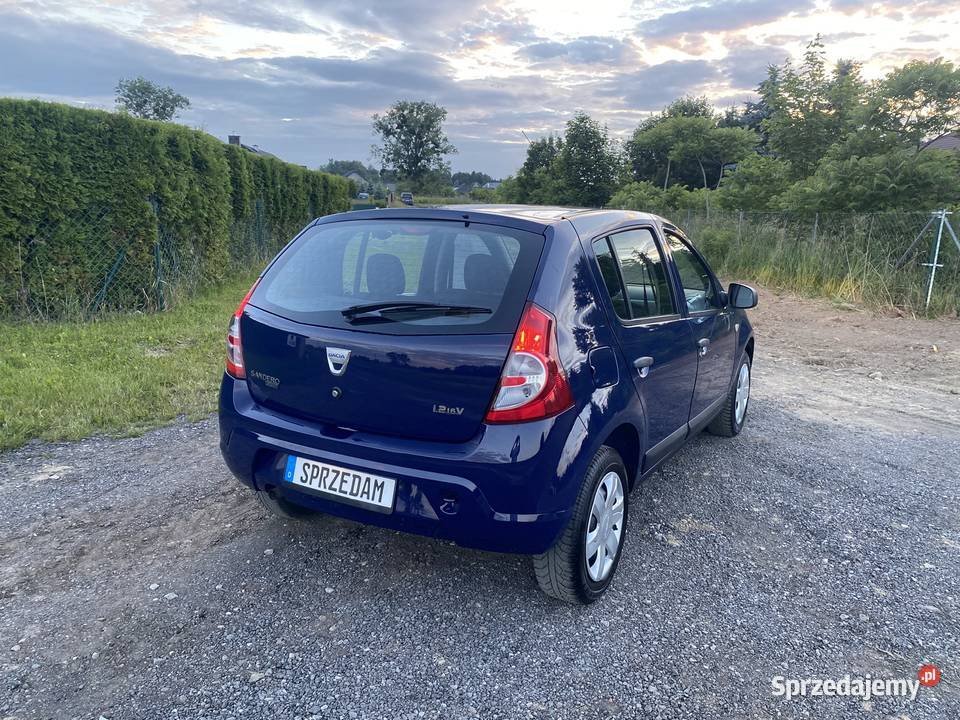 Dacia Sandero 2009R12B BardzoŁADNAStan B Klima 75KM Zamość