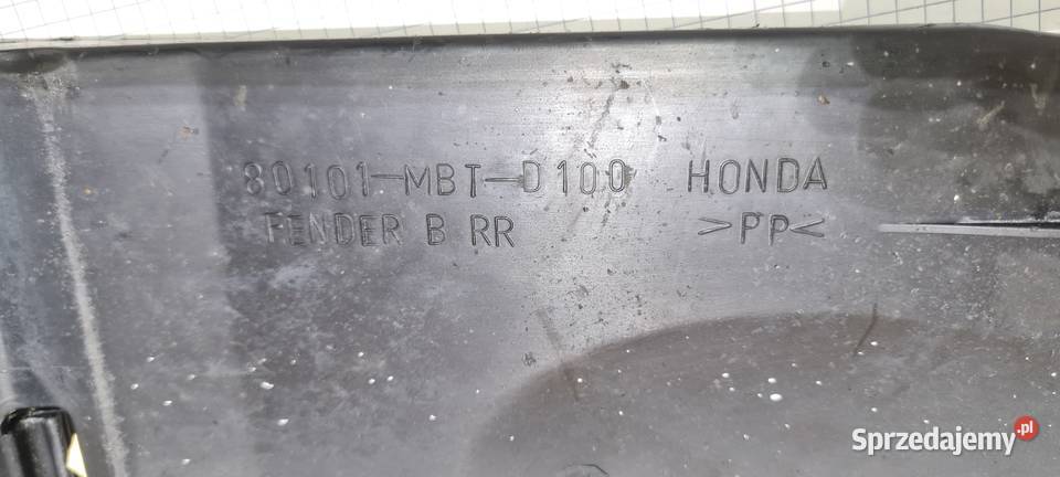 Honda Varadero 1000 ABS SD02 2006r błotnik tył Warszawa