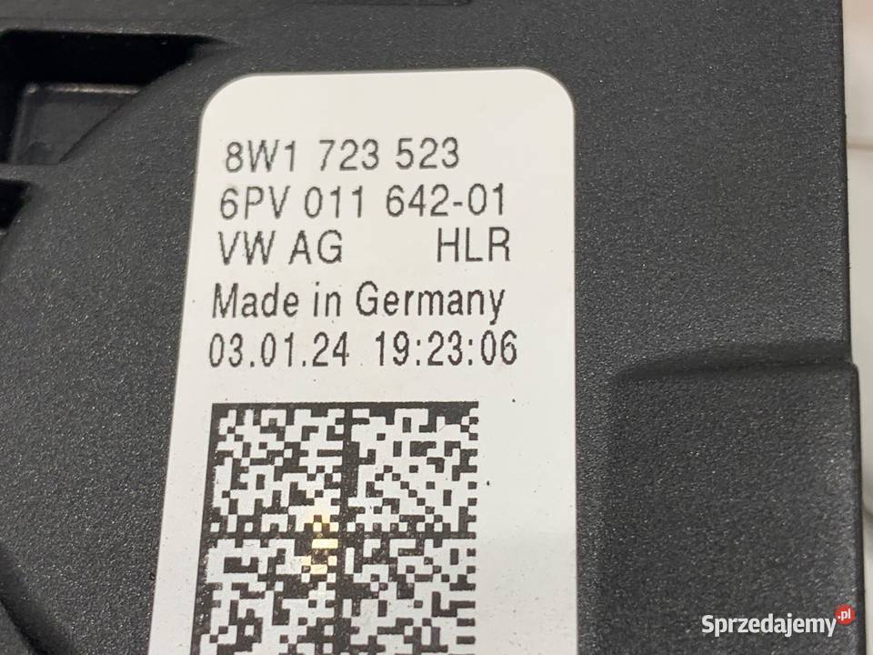 POTENCJOMETR GAZU AUDI A4 B9 8W1723523 20 150