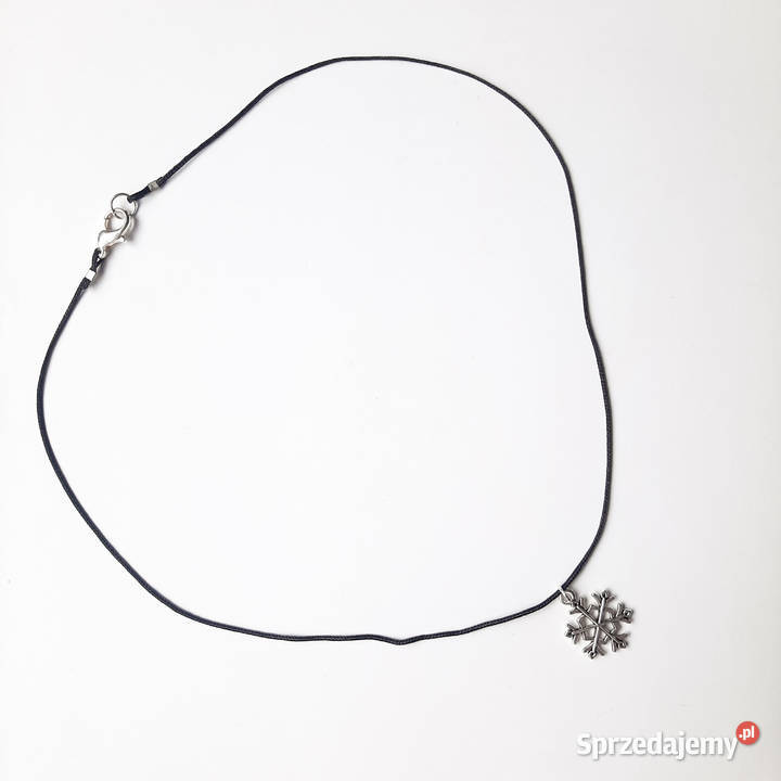 Wisiorek świąteczny zimowy śnieżynka średnica 17 Warszawa