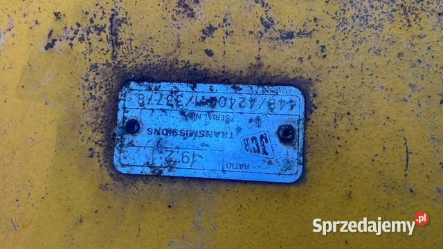 Jcb 3cx obudowa mostu przedniego 44842401 sprzedam