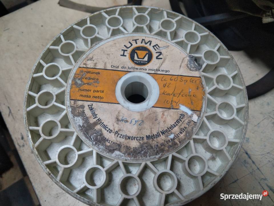 Drut cyna do lutowania miękkiego 2mm LC60 szpula Warszawa