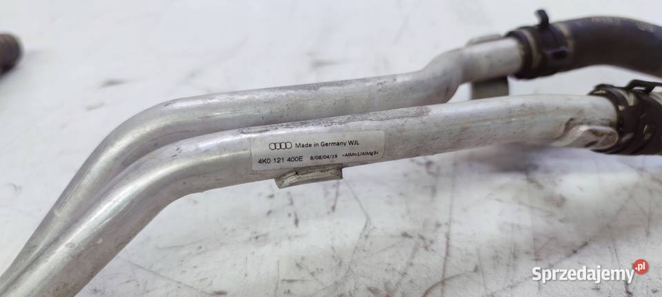 WĄŻ PRZEWÓD WODY AUDI A6 C8 A7 20 TDI 4K0121400E Przystajń
