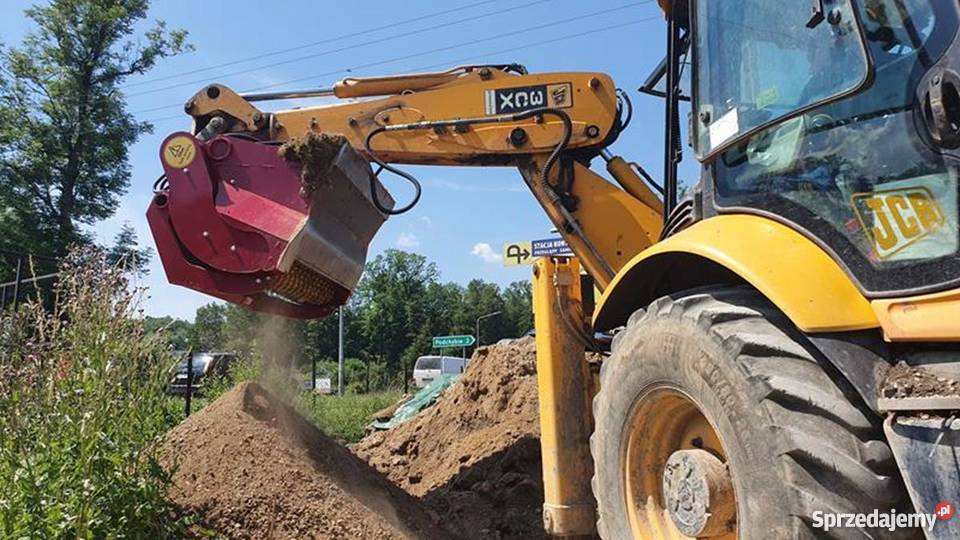 Przesiewacz do koparki torf ziemia humus Dostawa Rybnik