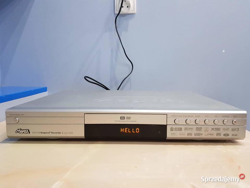 MANTA DVD029 Emperor Recorder 2 with HDD Łapy
