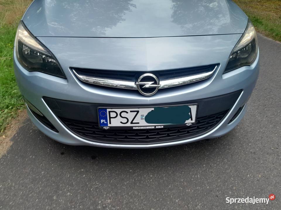 Opel Astra J 16d 136 2014r Zarejestrowany 141 immobilizer wielkopolskie Szamotuły