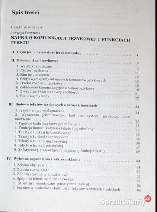Język polski Język i my 1 S Dubisz M Nagajowa J Pozostałe